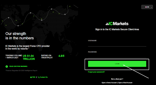 icmarkets review login