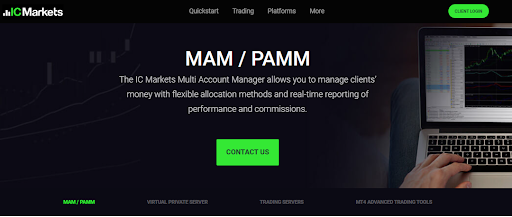 icmarkets review mam pamm accounts